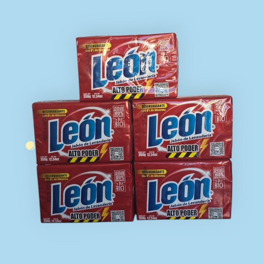 León Laundry Soap 5 Pack